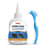 Anlass House Stain Remover Gel with Brush HeavyDuty Household Cleaner for Washing Machine Gasket, Shower Caulk, Bathroom Grou