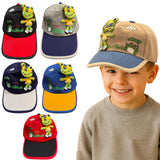 The Dds Store Kids Baseball Cap With 3D Frog Character, Sun Hat For Boys And Girls Age 310 Years, Casual Outdoor Cap Multicolor