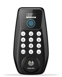 DESLOC C110 Keyless Entry Door Lock with Display (Smart Screen), Fingerprint Door Locks, Keypad Deadbolt, Auto-Lock, Backlit Key