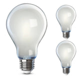 Feit Electric A19 LED Filament Light Bulbs, 75W Equivalent, Dimmable, E26 Standard Base, 1100 Lumens, 5000K Daylight, 13 Years L
