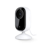 Arlo Essential Security Camera 2K | Indoor Only| 2nd Gen | Baby Monitor & Pet Camera | Wired Automated Privacy Shield, 2-Way Aud