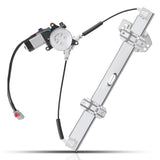 YHTAUTO Front Driver Side Power Window Regulator with 4-Pin Motor Assembly for Honda Civic 1996-2000, Sedan 4-Door