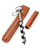 BURTOK Upgrade Bushcraft Tools, 1 X 10'' Hand Auger Wood Drill, Sharper Settlers Wrench for Easy Drilling, Protable Scotch Eye A