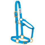 Weaver Leather Original Adjustable Nylon Horse Halter, Weanling/Pony, Hurricane Blue