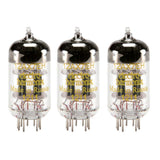 Electro-Harmonix Vacuum Tube, 12AX7 Matched Trio, Instrument-Amplifier Tubes, Polished Finish