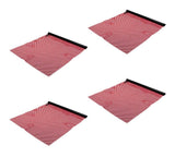 Mytee Products 18 x 18 Jersey Mesh Safety Flag for Mounting Kit, Replacement Flags (4 Pack)