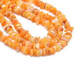 100pcs Natural Gem Stone Beads for Jewelry Making, 0.5 inch, Irregular Round, Loose Crystal Drilled Beads (Topaz)