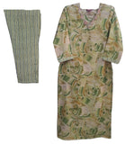 Anni Designer Women'S Rayon Blend Straight Printed Kurta With Pant (Nissu Green-Nw_Xl_Green_X-Large),Green,XL,,,