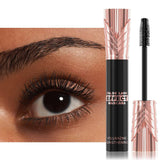 Voluminous Waterproof Black Mascara - Buildable Lengthening, Curling & Defining for Dramatic Volume, Smudge-Proof 24H Wear, Crue