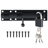 Alise 6 inch Barrel Bolt Latch, Slide Bolt Latch, Heavy Duty Solid SUS304 Stainless Steel Slide Lock for Wooden Fence,Barn Door,