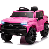 YKUNIR Kids Ride on Electric Vehicles Truck Car 12V Battery 4 Power Wheel Toy Cars for Age 1-3-5-8 Baby Toddler to Drive with Re