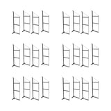 KUAFU 60 1/2 x 22 1/8 Container Shelving Shelf Bracket Universal for Shipping Container Hang & Hook Shelving Brackets Storage Ca