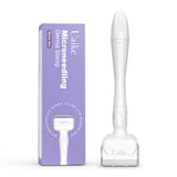Uaike Microneedling Derma Stamp for Hair, Beard, Scalp & Face, Home Use Microneedle Roller Dermastamp for Women and Men
