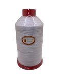 UV Resistant Bonded Polyester Sewing Thread for Upholstery, Outdoor, Marine 8 oz (Tex 135, White)