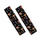 Coldinair Mushroom Car Seat Belt Pads Flower Seatbelt Covers,Soft Comfort Shoulder Seatbelt Pads Cover Seat Belt Cushion