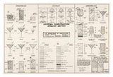 The Cocktail Construction Chart, U.S. National Forest Service, 1974-Paper Art-20X14