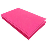 Jtnohx Felt for Crafts, 16 Pcs Felt Fabric, 7 11.3 Stiff Felt Sheets, Craft Felt Square for Sewing (Dark Pink)