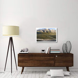 Mountains Above Coral Creek And Cline River, Jasper National Park, Alberta, Canada-Paper Art-32,,X22,,