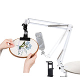 Adjustable Embroidery Hoops Stand for Hand Work,Cross Stitch Frame with 360 Rotation,Needlework Frame, Embroidery Stand Suitable