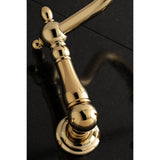 Kingston Brass Ks1022Al Heritage Roman Tub Faucet, 13 X 7.94 X 6.19, Polished Brass