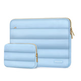 MOSISO 13.3 inch Laptop Case, 13-13.3 inch Puffy Laptop Sleeve Compatible with MacBook Air 13 13.6 M4 M3 M2 M1/Pro 13/Pro 14, HP