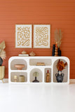 Kalalou Chh1427 White Wood Console Table #3