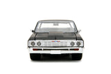 Fast & Furious Fast X 1:24 1967 Chevy El Camino Die-Cast Car, Toys For Kids And Adults,Black