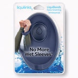 LiquiBands Face Washing Wristbands to Catch Water Drips - Stop Wet Sleeves and Counter Puddles - Silicone Wrist Cuffs for Skinca