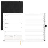 POPRUN Weekly Planner 20262027 (Medium 6.5''x 8.5'') Calendar Notebook