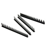 Ernst Manufacturing 40 Tool Space Saver Wrench Rail Black With Magnet (6015M)