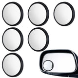 6 Pieces Blind Side Mirrors Blindspot Mirror for Car Blind Spot Mirror Car HD Blind Spot Mirror Blind RearView Car Mirrors, 3 Sh