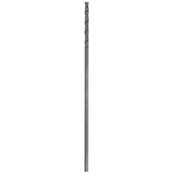 BOSCH BL2735 1-Piece 1/8 In. x 12 In. Extra Length Aircraft Black Oxide Drill Bit for Applications in Light-Gauge Metal, Wood, P