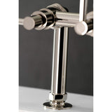 Kingston Brass Ae8106Dl Concord Clawfoot Tub Faucet, 9.31 X 6.94 X 4.69, Polished Nickel