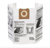 RIDGID 23743 High Efficiency, Dry Pickup Dust Bags for 12 16 Gallon Wet / Dry Vacuums (2 Pack)