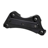 XMMT Black Motorcycle Handlebar Clamp 1 Handlebar Risers Top Clamp for Harley Touring Models 1997-2023