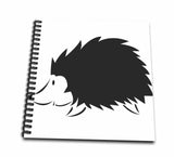 3dRose db_124263_1 Porcupine Drawing Book, 8 by 8
