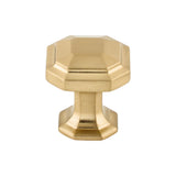 Top Knobs TK286HB TK286 Emerald 1-1/8 Inch Geometric Cabinet Knob from The Chareau Collection