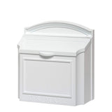 Whitehall Products Locking Wall Mounted Large Mailbox (White)