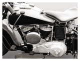 Vintage American V-Twin Engine (Detail)-Paper Art-18,,X14,,