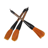 Veemoon 3pcs Large Chinese Calligraphy Brush Set Hair Watercolor Brushes for Painting Calligraphy Practice and Art Smooth Ink fo
