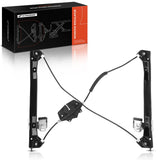 A-Premium Electric Power Window Regulator Without Motor Compatible with Ford Fusion 2006-2012 Lincoln MKZ 2007-2012 Zephyr Milan