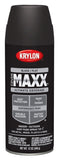 Krylon K09147000 COVERMAXX Spray Paint, Flat Black, 12 Ounce