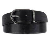 Louis Stitch MenS Spanish Leather Reversible Belt 1.25 Inch (35Mm) Handcrafted Formal Waist Strap With Nickel Buckle Belt For M