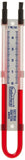 RadonAway 50018 Easy Read Manometer, Red
