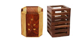 HomEnrich Wooden Desk Organizer, Pen Stand/Pencil Stand | Office supplies | Pen Holder | Table Storage Organizer | Office Desk A
