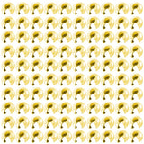 100Pcs 18K Gold Crimp Bead Covers, 5mm Open Knot Covers Half-Round Bead Tips for Jewelry Making Bracelets Necklaces Craft, SATON