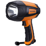 Durapower Rechargeable Spotlight, 500 Lumens LED Spotlight Flashlight, IPX2 Waterproof Handheld Spot Light for Indoor Outdoor Fa