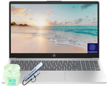 HP 15.6 FHD Business & Student Laptop Computer, 16GB RAM 256GB SSD, 8-Cores Intel Core i3 Processor, Windows 11 with PLUSERA Ear
