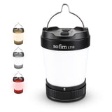 Sofirn LT1S LED Camping Lantern, Rechargeable Lantern with Dimmable 2700K - 6500K Light, red Light, 500 Hours Battery Life for P