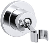 KOHLER K-975-CP Stillness Adjustable Wall-Mount Bracket, Polished Chrome